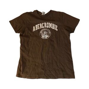 Abercrombie & Fitch Y2K Vintage Tee in Brown